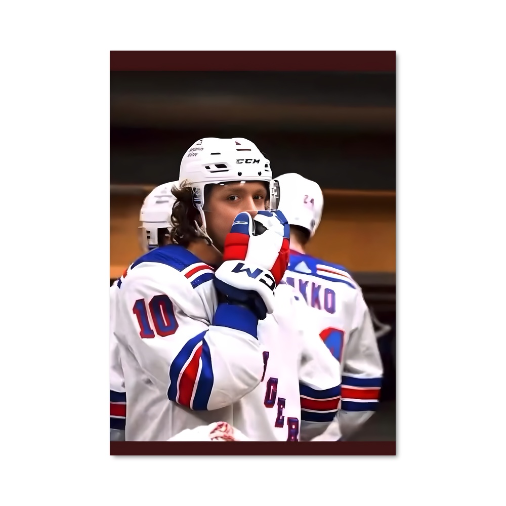 Poster L'Étreinte de l'Hockey – affiche Hockey sur glace